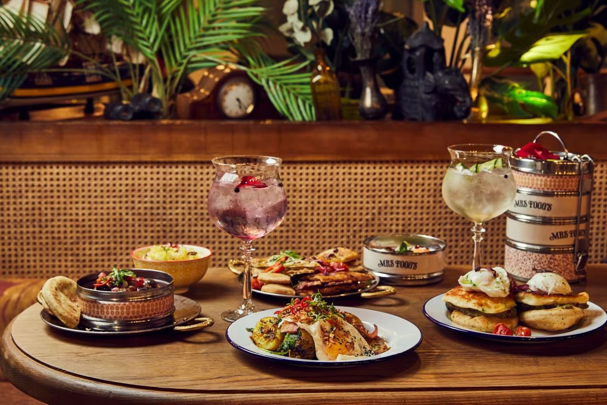 Brunch with Bottomless Prosecco for Two at Mrs Fogg's Dockside Drinkery & Distillery