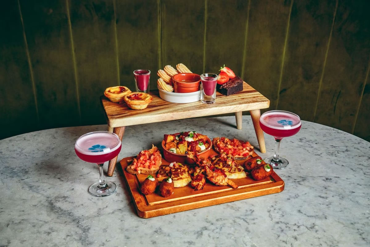 Cuban Afternoon Tea with Cocktail for Two at Revolución de Cuba